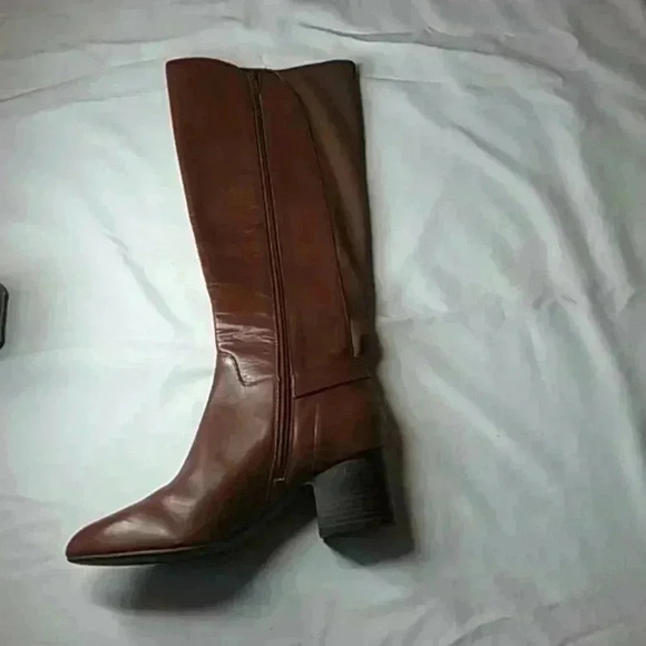 anne klein leather boots - Picture 2 of 9